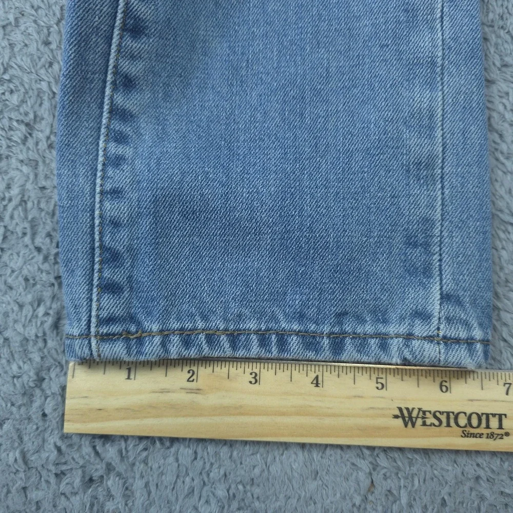 Levis 511 Jeans Mens 30x31 Blue Light Wash Slim Skinny Fit Bleach Stain
